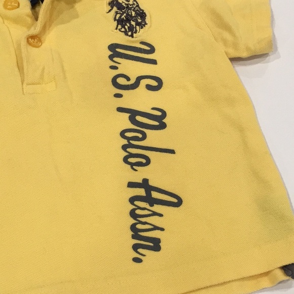 US Polo Assn. Baby 12M Embroidered Polo Shirt 100%‎ Cotton - Picture 4 of 10